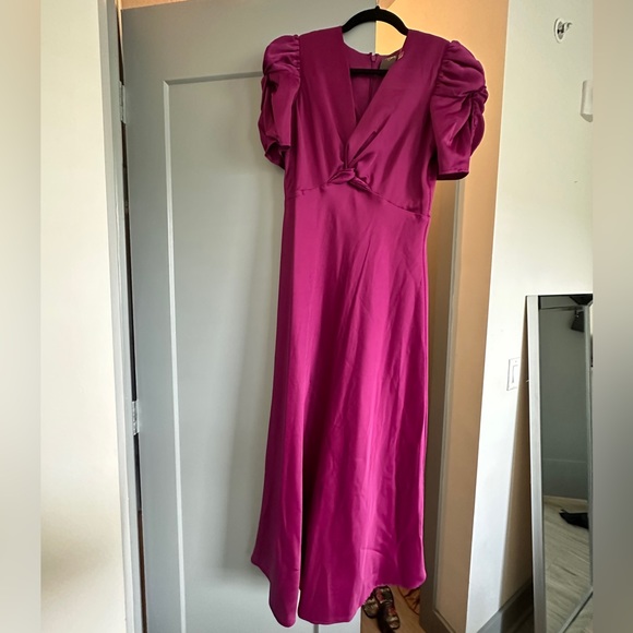 Taylor Satin Midi Dress - Picture 6 of 6